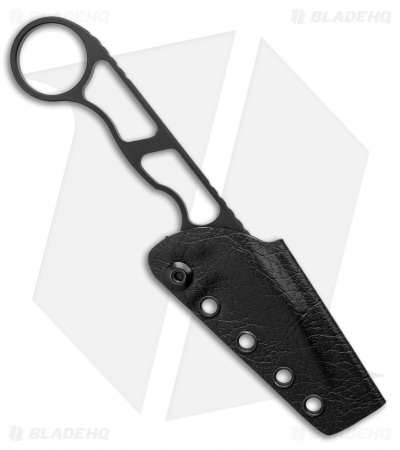 Toor Knives Jank Shank Shadow Black Tactical Fixed Blade Knife (3" CPM-S35VN) - Image 3