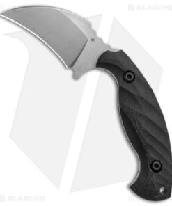 Toor Knives Karsumba Karambit Fixed Blade Black Canvas Micarta (2.5" SW)