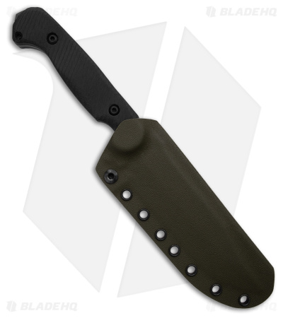 Toor Knives Valor MK1 Fixed Blade Knife Woodland Black G-10 (5.4" Gray) - Image 3