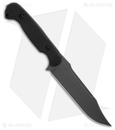 Toor Knives Valor MK1 Fixed Blade Knife Woodland Black G-10 (5.4" Gray) - Image 2