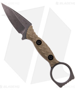 Toor Knives Viper Fixed Blade Knife Covert Green G-10 (2.65" Black SW)