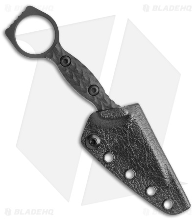 Toor Knives Viper Fixed Blade Knife Shadow Black G-10 (2.65" Black) - Image 3