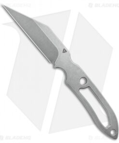 TuyaKnife Little Ulf Fixed Blade Knife (3.5" Stonewash D2)