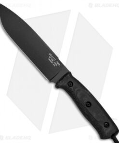 Utility Tool Knives Wilderness Knife No. 5 Black Micarta (6" Black) UTK0151
