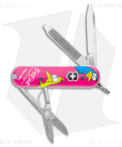 Victorinox Classic SD Swiss Army Knife Blade HQ/Frankie & Bird Exclusive - Pink