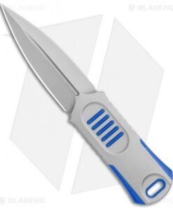 WE Knife Co. OSS Dagger Fixed Blade Knife Blue G-10 (2" Stonewash)
