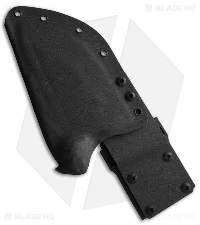 Wander Tactical Triceratops XL Fixed Blade Knife Green Micarta (5.5" Black D2) - Image 2