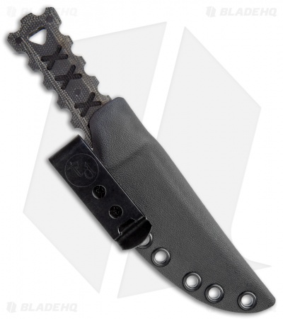 Williams Blade Design HZM Mini Kaiken Knife Black Micarta (3.5" Black) HZM-001 - Image 3