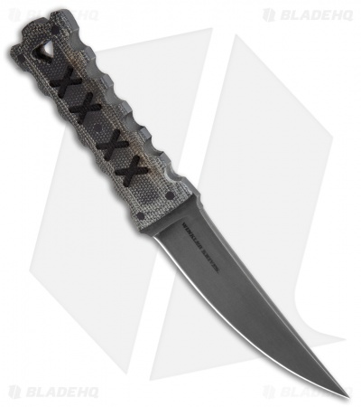 Williams Blade Design HZM Mini Kaiken Knife Black Micarta (3.5" Black) HZM-001 - Image 2