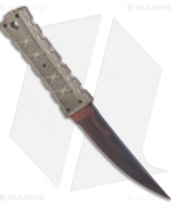 Alternative view of Williams Blade Design SZK Green Canvas Micarta (4.5" Apocalyptic) SZK-002