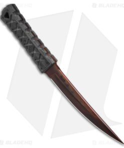 Alternative view of Williams Blade Design SZT Fixed Blade Black Canvas Micarta (5.7" Apocalyptic)