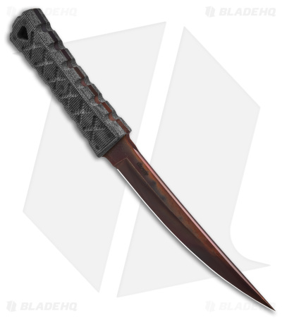 Williams Blade Design SZT Fixed Blade Black Canvas Micarta (5.7" Apocalyptic) - Image 2