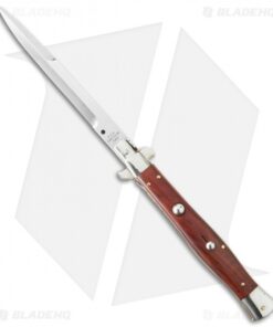 AGA Campolin 13" Picklock Automatic Italian Stiletto Cocobolo (6" Satin Bayo)