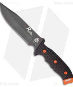 Anglesey Rival Hunter Fixed Blade Knife Black G-10 (6.25" Black)