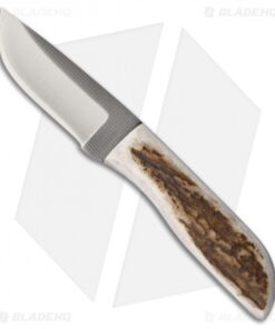 Anza WK-5FE Fixed Blade Knife Full Stag Horn (3.00" Satin)
