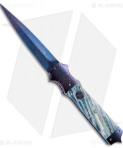 Brandon Vallotton Hasta Automatic Knife Mammoth Molar (4.25" Damascus)