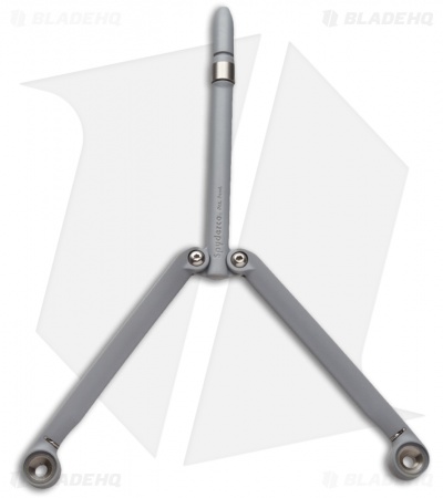 BaliYo by Spyderco Pen Butterfly Flipper (Gray) - Image 2