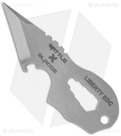 Battle Blades Liberty EDC Everyday Carry Belt Knife (1.75" Acid Wash)