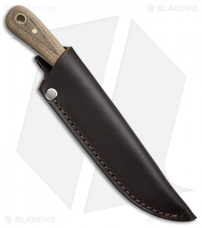 Battle Horse Knives Frontier Valley Hunting Knife Nat. Micarta (3" Satin) BHK - Image 3