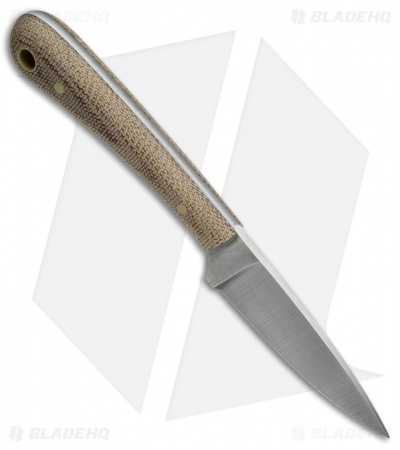 Battle Horse Knives Frontier Valley Hunting Knife Nat. Micarta (3" Satin) BHK - Image 2