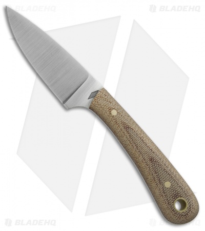 Battle Horse Knives Frontier Valley Hunting Knife Nat. Micarta (3" Satin) BHK