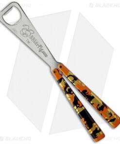 BB Barfly Bottle Opener Butterfly Trainer (Orange Camo)