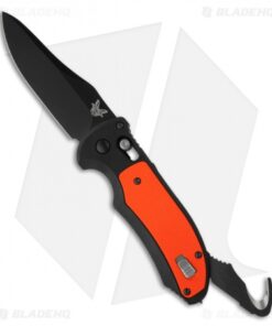 Benchmade 9170BK-ORG Triage Knife Orange Axis Automatic (3.58" Black)