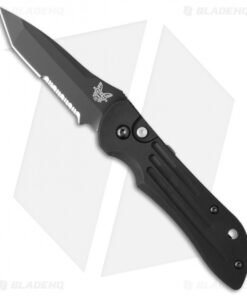 Benchmade Mini Auto-Stryker Automatic Knife (2.95" Black Serr) 9501SBK Next Gen