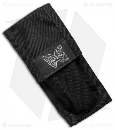 Vintage Bali-Song USA Jody Samson Butterfly Knife Red Rag Micarta (4.25" Bowie) - Image 3