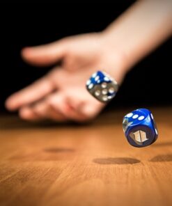 Alternative view of Blade HQ Dice 5/8" (Set of 2) Blue/Gray