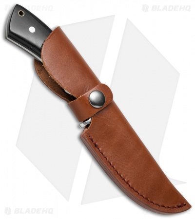 BlackFox Hunting Fixed Blade Knife Black Sandalwood (3.75" Satin) - Image 2