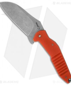 Boker S2 Liner Lock Knife Sniper Bladeworks Orange (4" Stonewash) Limited
