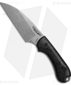 Bradford Knives Guardian3 Wharncliffe Knife 3D Carbon Fiber (3.625" Stonewash)