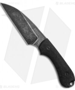 Bradford Knives Guardian3 Wharncliffe Knife 3D Black Micarta (3.625" Nimbus)