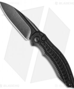 Brous Blades Bionic Automatic Knife Blackout (3" Acid Stonewash)