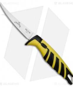 Buck Mr. Crappie Slab Shaver Fixed Blade Knife (4" Satin) 0232YWS