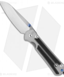 Chris Reeve Large Sebenza 21 Insingo Knife w/ Carbon Fiber Inlays (3.6" SW)