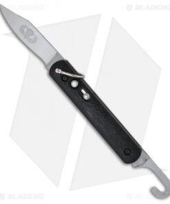 Colonial Knife Company Auto Rescue Airbourne Knife Bail Black (3" Plain) M-724BK