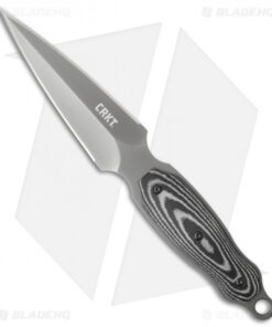 CRKT Lerch Shrill Tactical Boot Knife Micarta (4.8" Gray) 2075