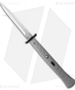 DKD American Phantom Swinguard Auto Knife Gray Aluminum (5" Satin)