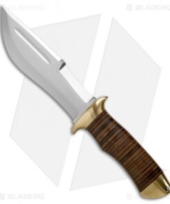 Down Under Knives Razorback Knife Fixed Blade (7" Polished)