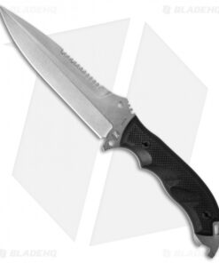 DPx HEFT 6 Razorback Milspec Fixed Blade (6.125" Stonewash) DPHFX025