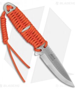 EKA W9 Fixed Blade Knife Orange Cord (3.75" Satin)