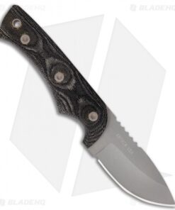 Entrek Mink Fixed Blade Knife (3.00" Gray)