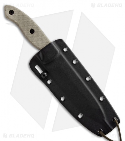 ESEE Knives Hoffman ESEE-CM6 Knife Tan Micarta (5.875" Black) - Image 2