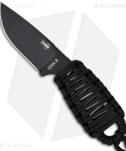 ESEE Knives Izula Black Survival Concealed Carry Neck Knife Cord Wrapped Handle
