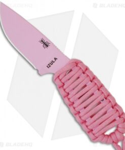 ESEE Knives Izula Pink Survival Concealed Carry Knife Cord Wrapped Handle