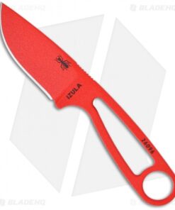 ESEE Izula Knife Fire Ant Red Survival Neck Knife w/ Kit
