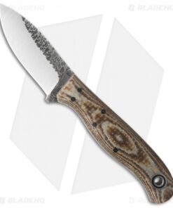 Fiddleback Forge Toboggan Knife Rattlesnake Burlap (2.875" Satin)