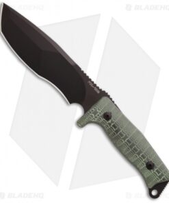 Fox Knives Trapper Fixed Blade Knife (6.7" Black) FX-132 MGT
